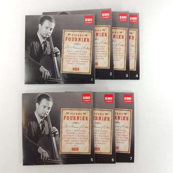 Pierre Fournier - ICON The Aristocrat of Cellists 7-CD EMI Boxset - Picture 10 of 12